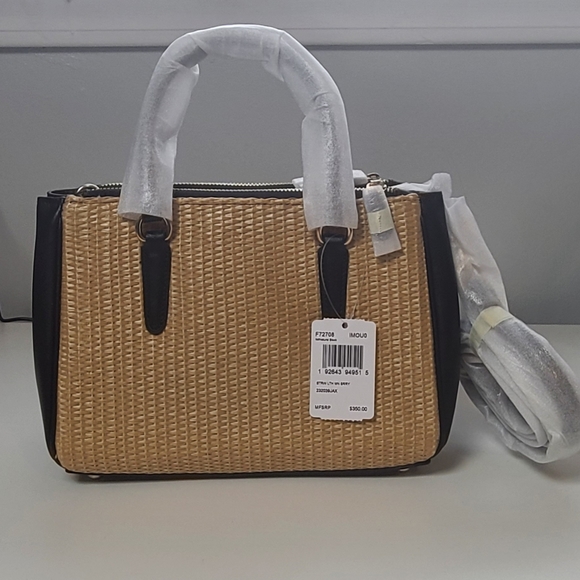 Coach || MINI SURREY CARRYALL (Gld/Blk) - Picture 5 of 7